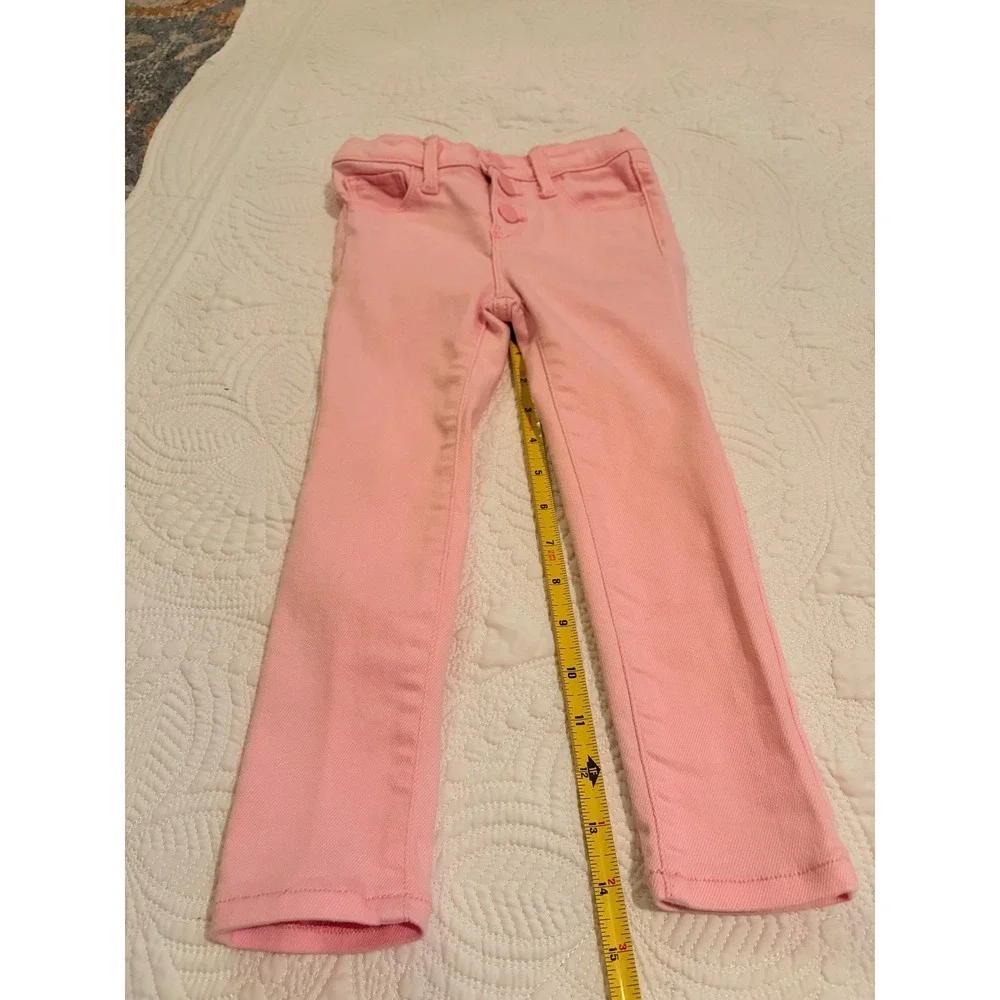 *NWOT* Old Navy Toddler Girls Rockstar Jeggings Denim Pink Size 4T